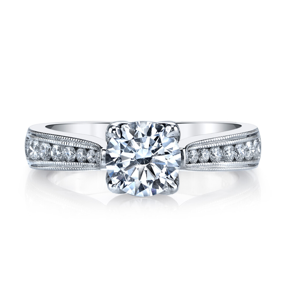 Classic designer diamond engagement ring by Parade Design.