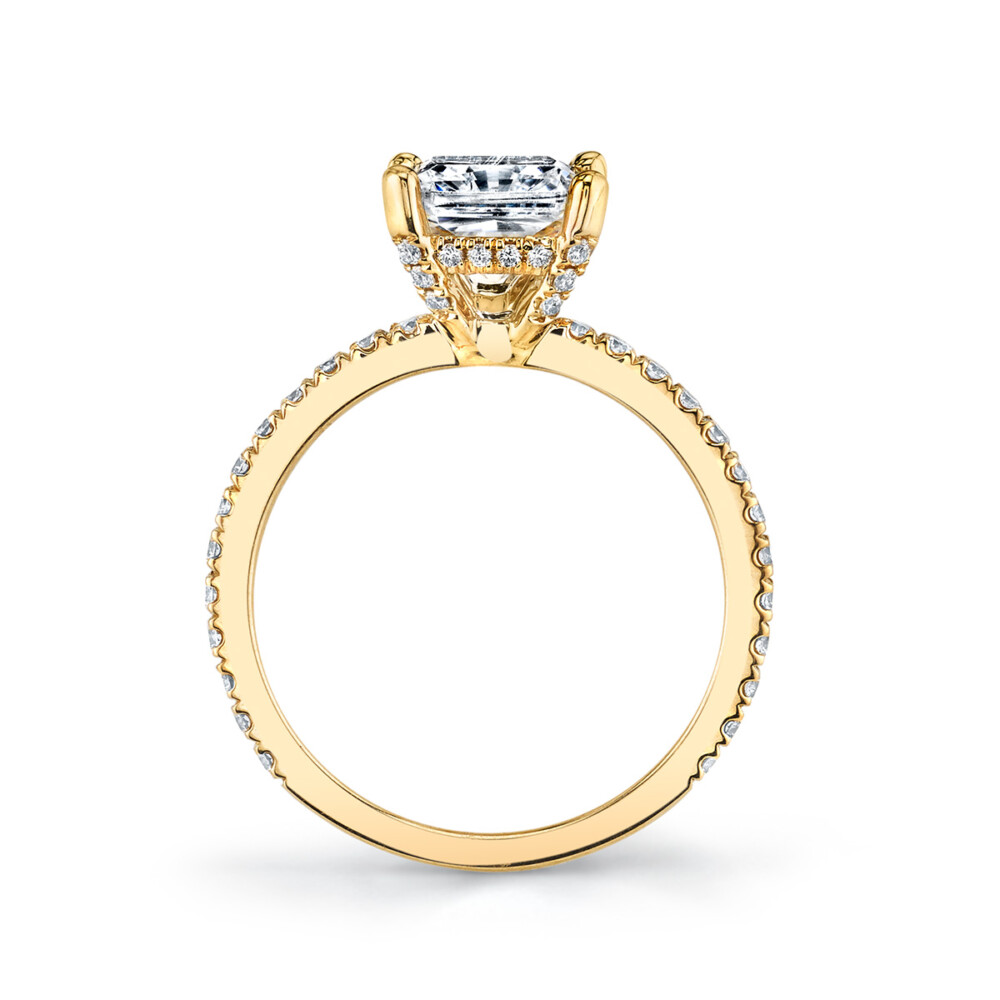 Cushion designer diamond engagement ring by Parade Design.