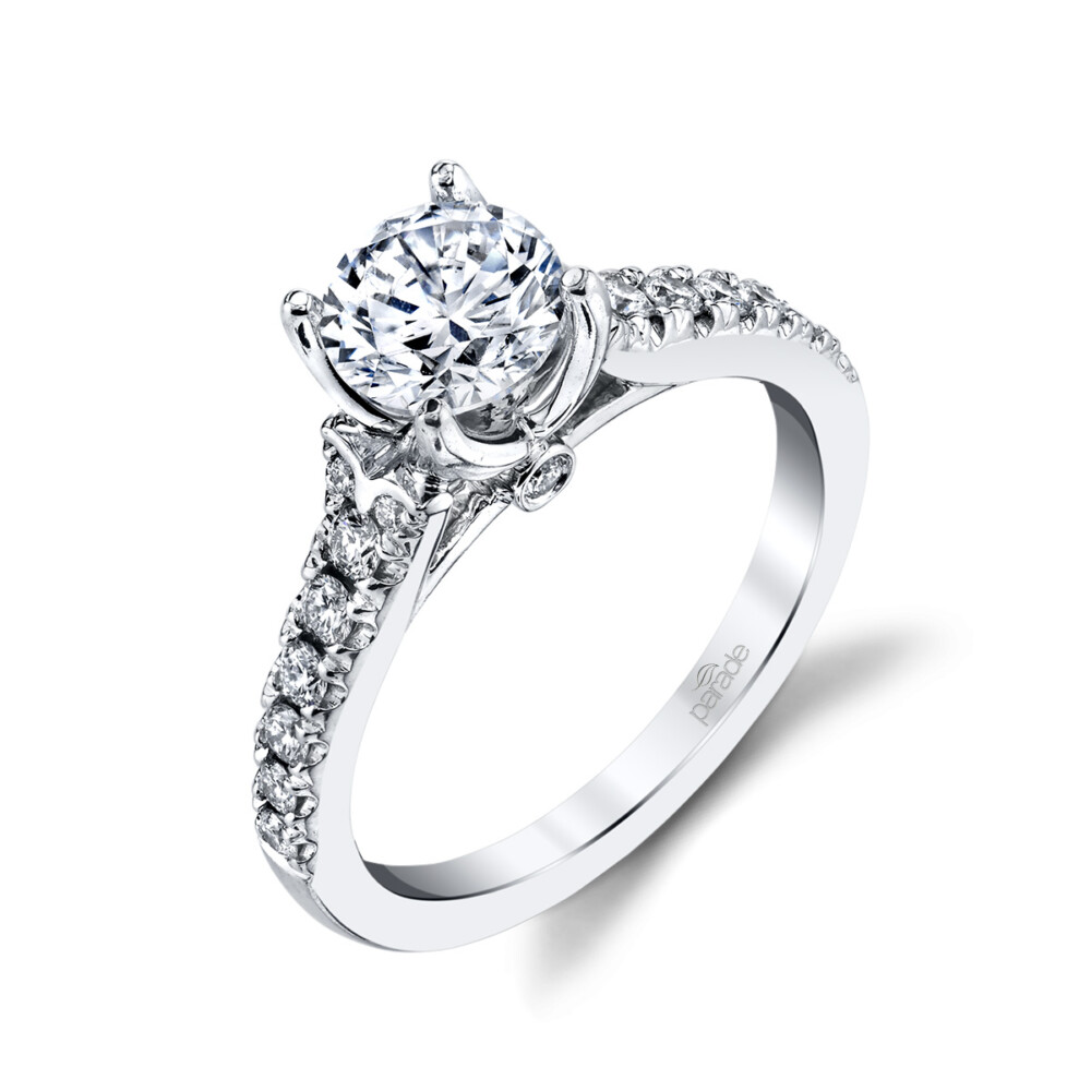 Classic designer diamond engagement ring by Parade Design.