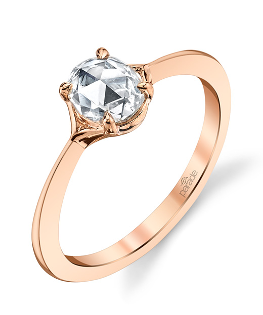 Designer diamond engagement ring by Parade Design.