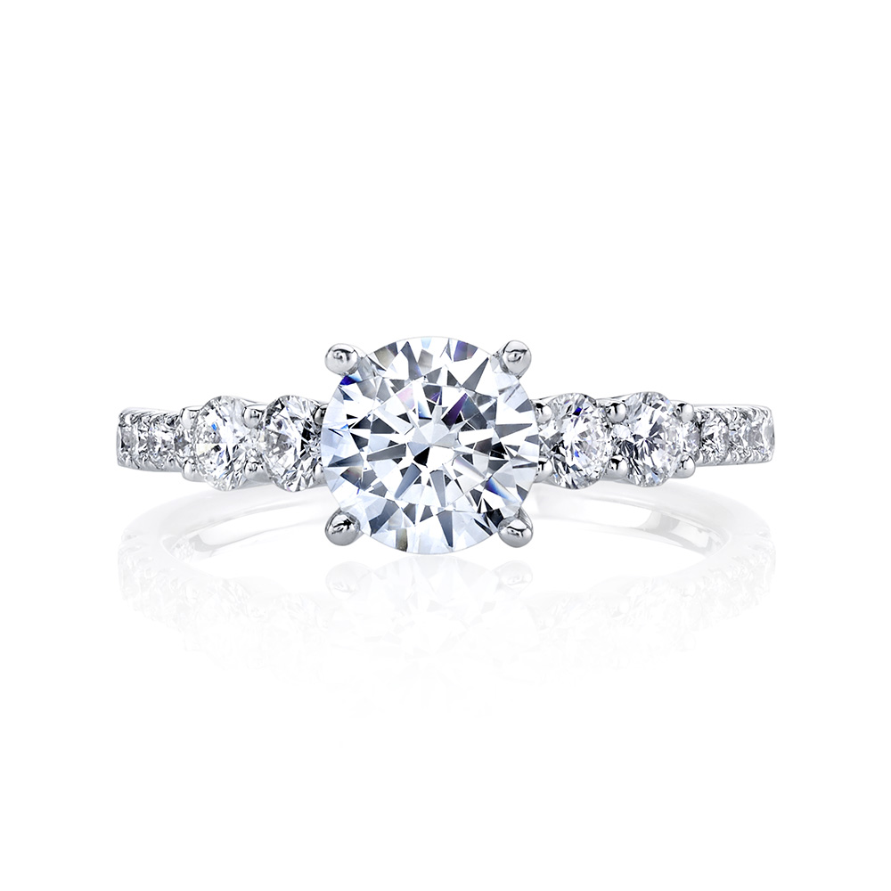 Classic designer diamond engagement ring by Parade Design.