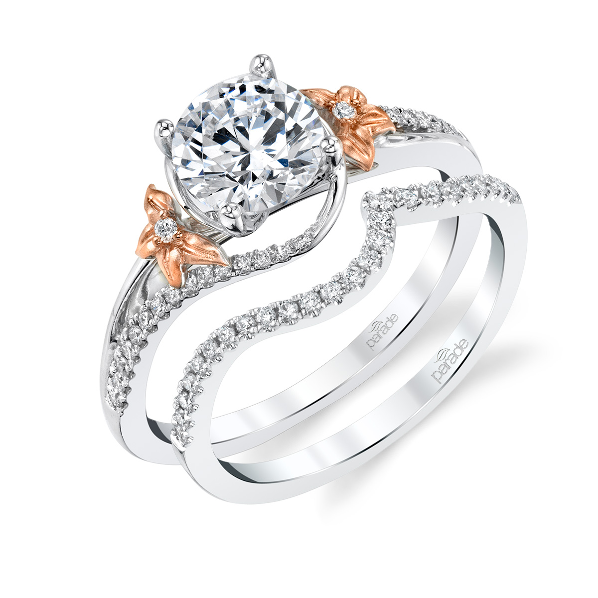 Lyria Bridal R4691/R1-WR - Parade Design | Designer Engagement Rings